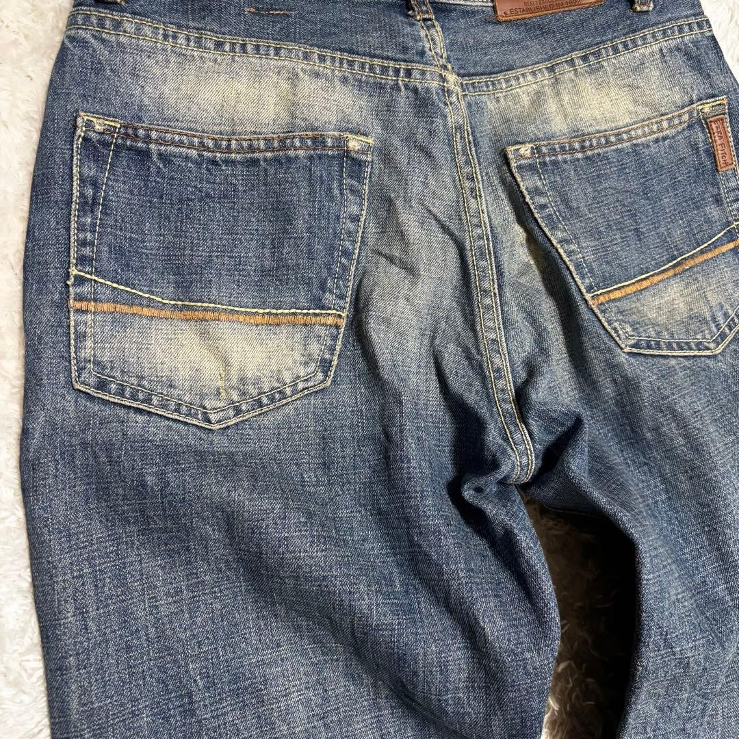 Ezra Fitch Premium Bootcut Denim W30 L30 Vintage Indigo Y2K