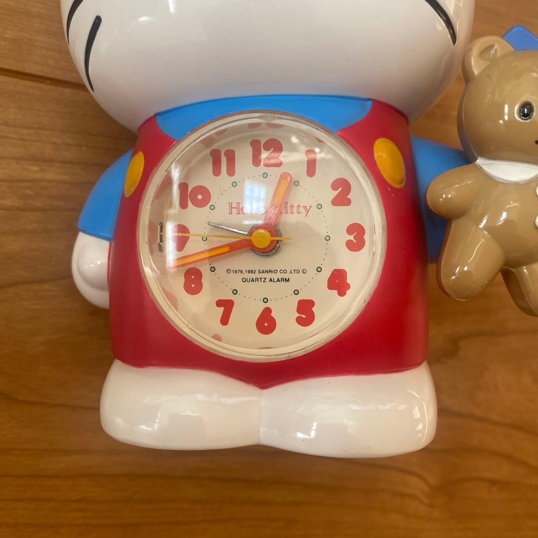 Sanrio Hello Kitty Retro Alarm Clock 1992 Vintage Collectible extremely rare
