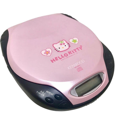 Kenwood DPC-391 Hello Kitty Portable CD Player Pink Sanrio 1990s Boxed