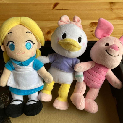 Disney Store nuiMOs Aurora Cinderella Ariel Alice Daisy Minnie Pooh Piglet Plush