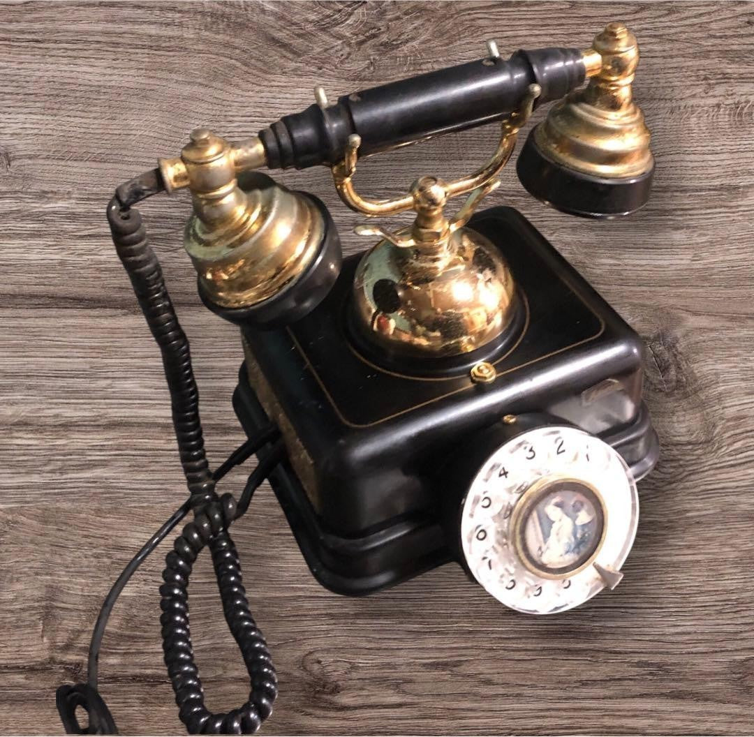 Showa Retro Antique Margaret Phone DK-601 Kanda Tsushin Kogyo Co., Ltd.