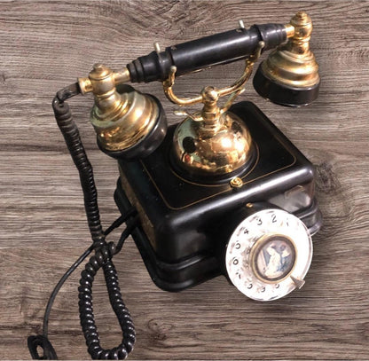 Showa Retro Antique Margaret Phone DK-601 Kanda Tsushin Kogyo Co., Ltd.