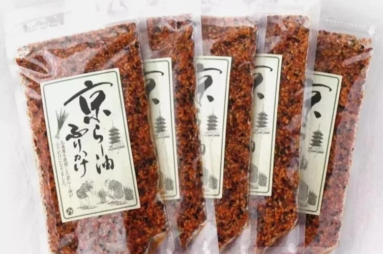 KYOTO FURIKAKE RA-YU RAYU SPRINKLE SEASONING CHILLI OIL MAIKO 80g x 5