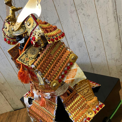 Showa Retro Genzan-made Armor Helmet Armor Armor Display Samurai