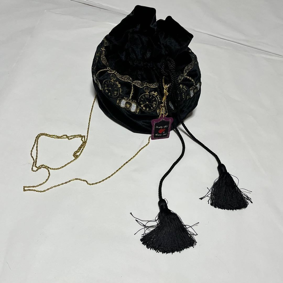 DOLLY GIRL ANNA SUI Shoulder Bag Chandelier Clock From Japan