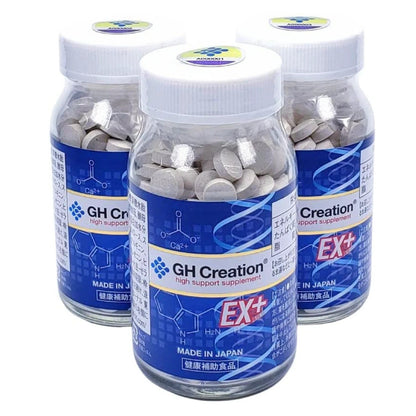 AUTHENTIC GH Creation EX Health Supplement 300mg x 270 tbs Set of 3 Amino Japan