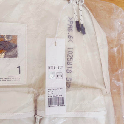 RECODE BTS SUGA YoonGi HYBE INSIGHT Backpack Collector's Edition Cream Used