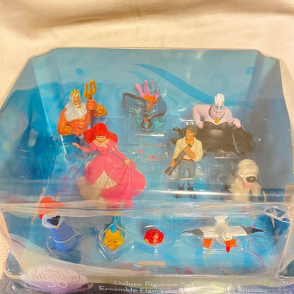 Ariel The Little Mermaid Figure Limited Disney Prince Eric Ursula King Triton