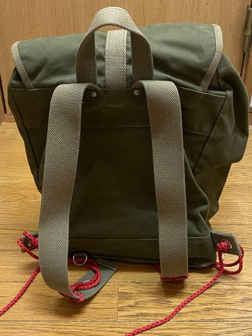Ichizawa Hanpu Rare Backpack Shinzaburo Canvas Rucksack From Japan