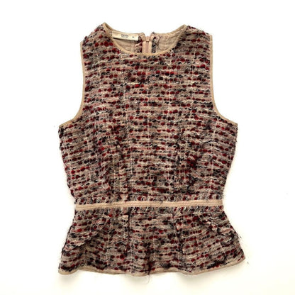 PRADA Dress Set Up 2000s Archive Wool Silk Nylon Size 40/38 Excellent Condition