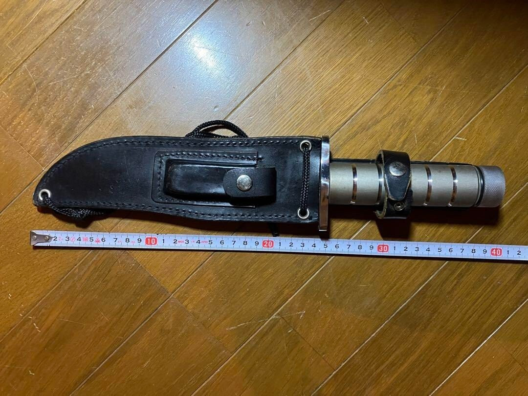 ALMAR SEKI Japan Knives Fighter Knife Camping Survival Made In Japan Used