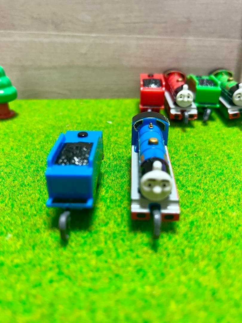 Tomy Capsule Plarail Mike Bart Rex Train Capsule Vehicle Toy Used Rare