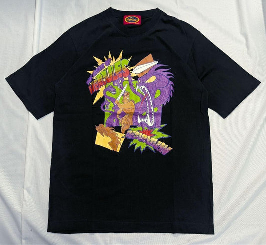 Disney Hercules 90s Comicprint T-Shirt Black Used
