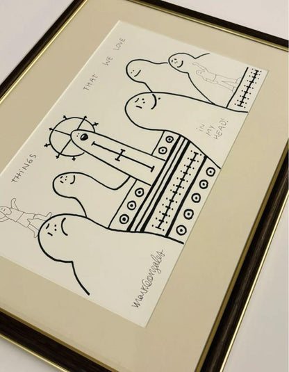 Mark Gonzales Original Artwork supreme VERDY GONZ