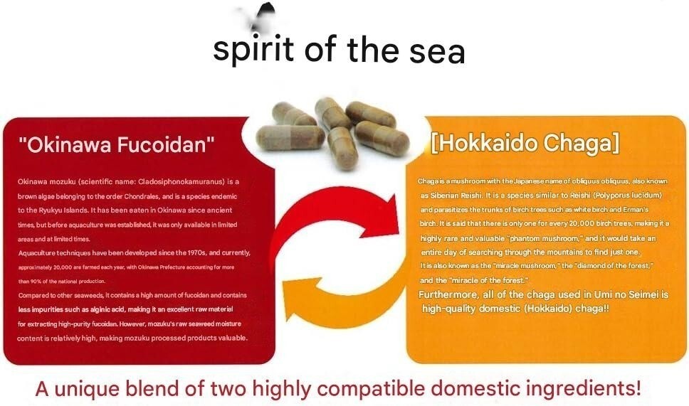 TO-PLAN High Fucoidan OKINAWA Concentration UMI NO SEIMEI 55.44g set of 2