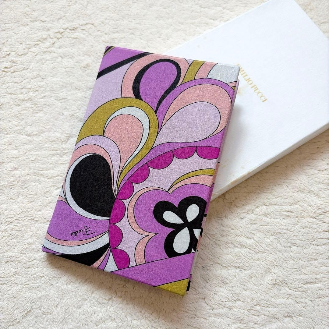 [Unused] Emilio Pucci mini notebook with box rare Good condition