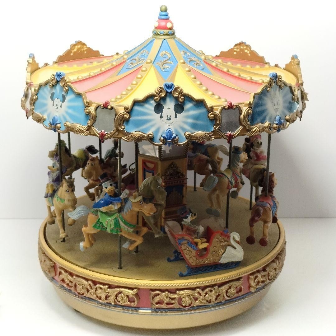 A Mickey Holiday Carousel Disney Merry-Go-Round Vintage