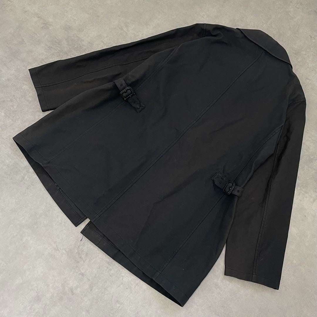 Burberry London Nova Check Trench Coat Cotton Black 15/XXL (US: XL)