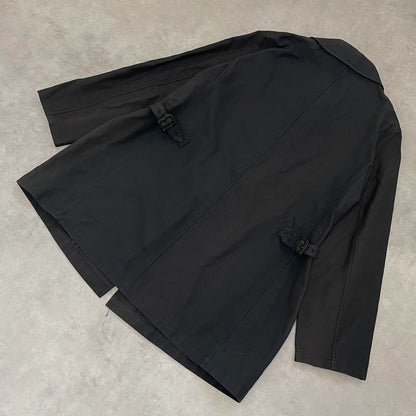 Burberry London Nova Check Trench Coat Cotton Black 15/XXL (US: XL)
