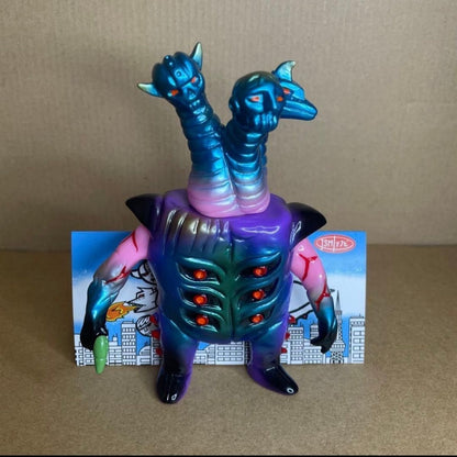 JSM Sofubi Season 1 Hell's Triple Beast Sofubi Monster, Opened, No Major Damage