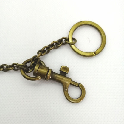 Bottega Veneta Pink Leather Key Ring Bag Charm Coin Pouch Keychain USED