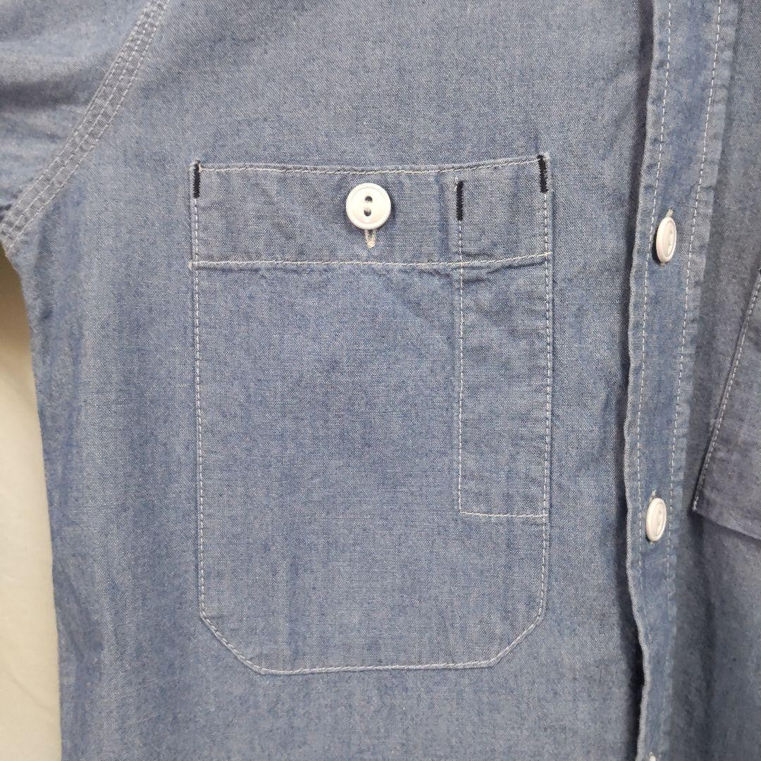 Engineered Garments Chambray Work Shirt 100% Cotton Vintage Made in USA
