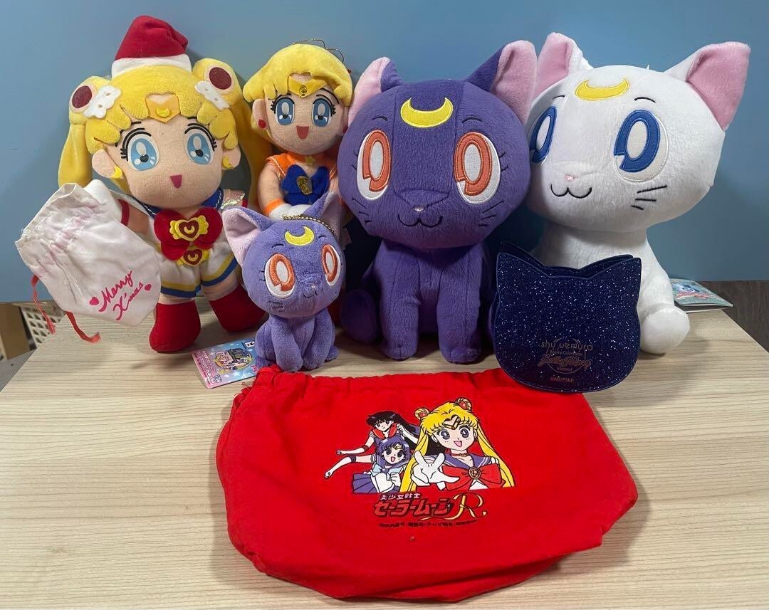 Sailor moon Plush Extremely rare!!!! Plush toys & lunch bags & pouches & mascots