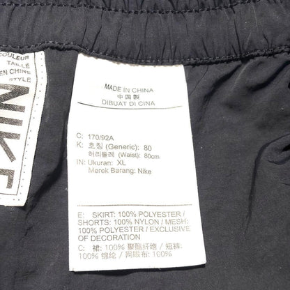 sacai NIKE collaboration pleated skirt black size XL From Japan