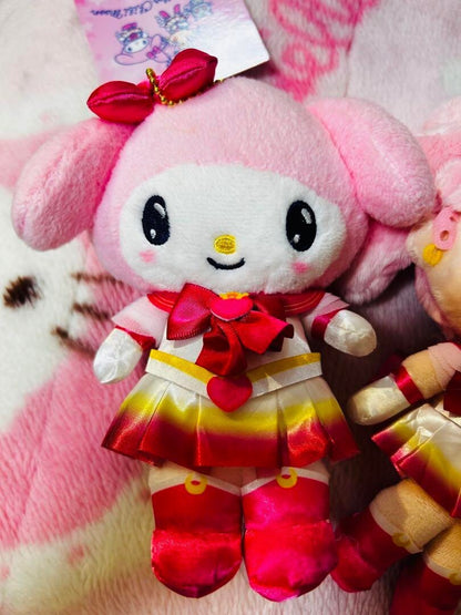 Sailor moon x Sanrio Plush Collab MY MELODY Chibimoon Set Lot of 2 Japan New