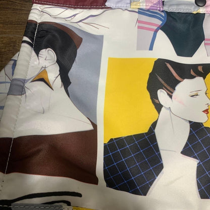 PORTER × JOYRICH Art Print Tote Bag Patrick Nagel Style Multicolor Japan Rare