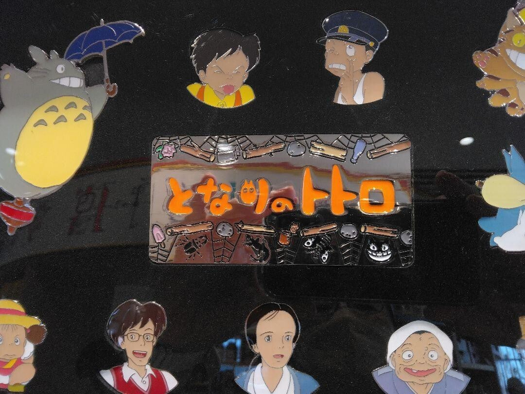 Studio Ghibli My Neighbor Totoro Pins Set Pin Badge Ghibli Park Exclusive LTD