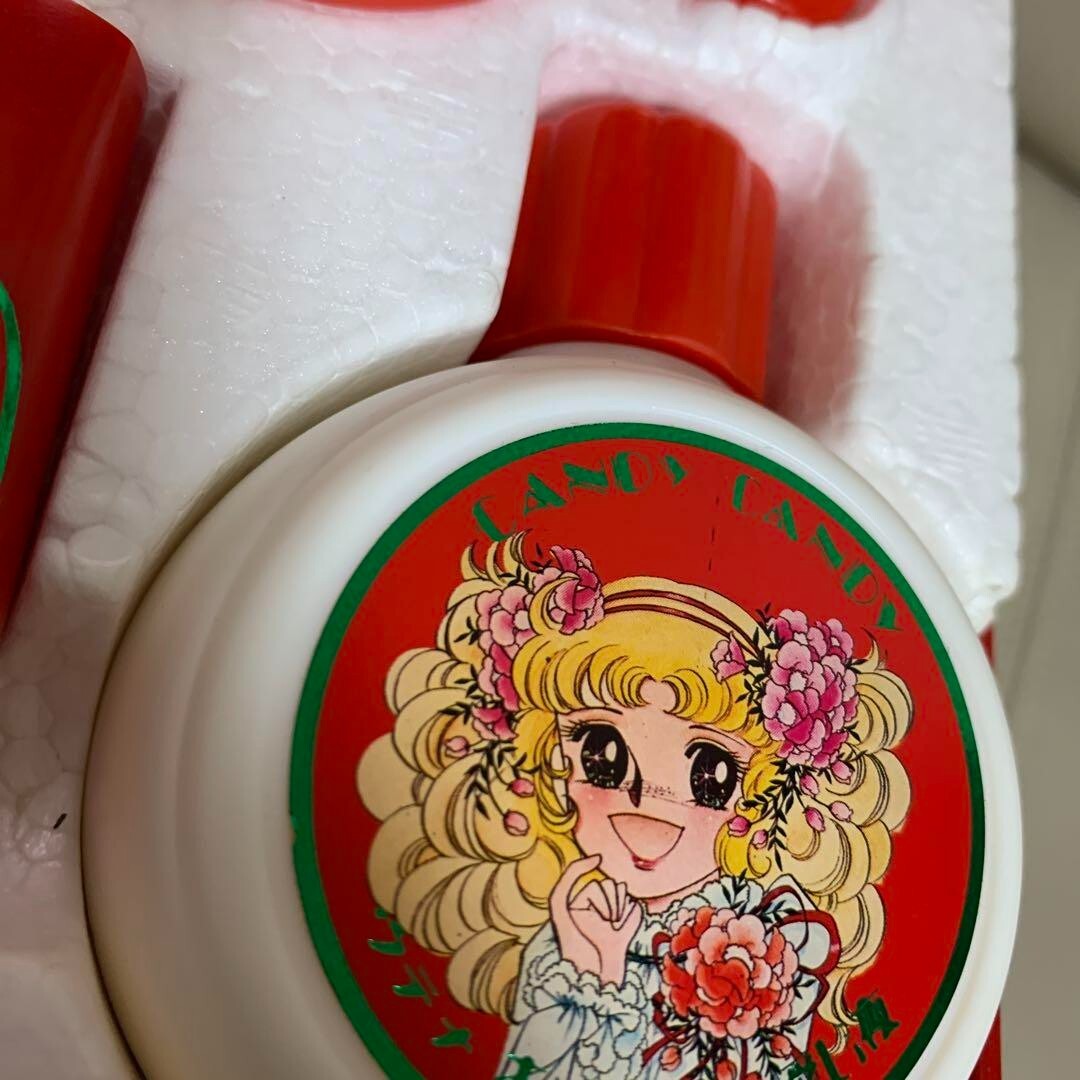 CANDY CANDY Kyoko Mizuki Yumiko Igarashi Retro Vintage Cosmetics Set Mint Used