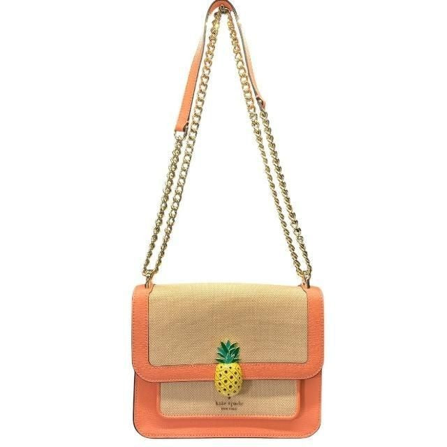Kate Spade New York Remi Pineapple Flap Chain Crossbody Excellent