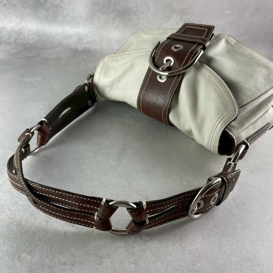 Coach Soho Hobo Leather Shoulder Bag Y2K