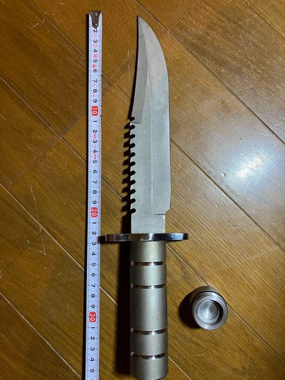 ALMAR SEKI Japan Knives Fighter Knife Camping Survival Made In Japan Used
