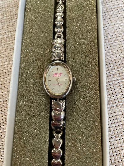 Sanrio Hello Kitty 1998 Retro Bracelet Watch Battery Dead Vintage Rare