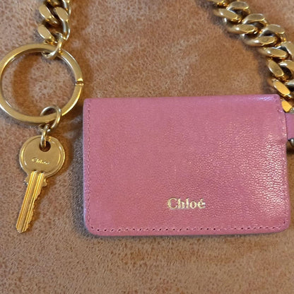 CHLOE Key Chain Pink