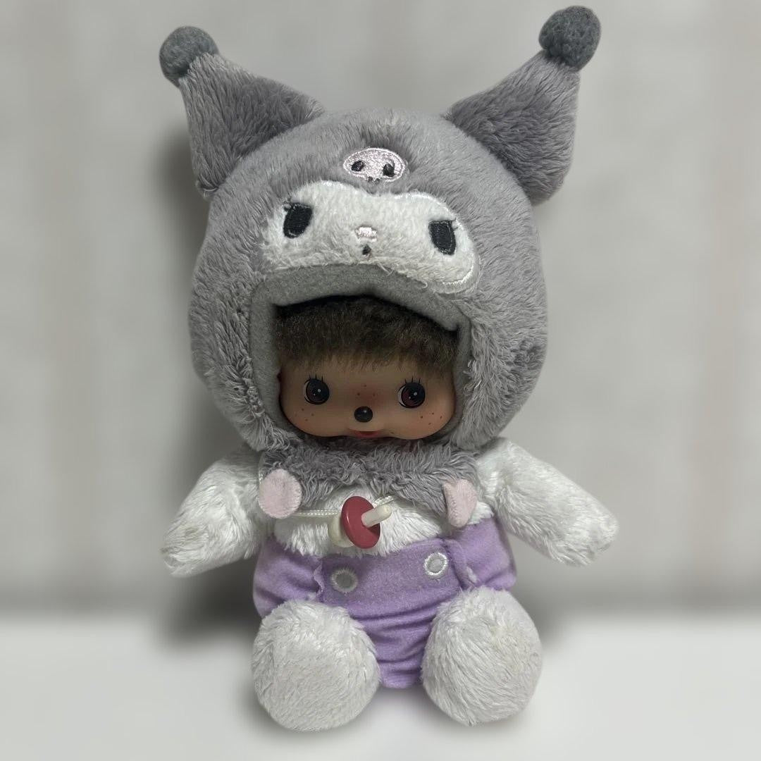 Sanrio Bebichhichi Kuromi doll Rare Collectors Item Monchhichi
