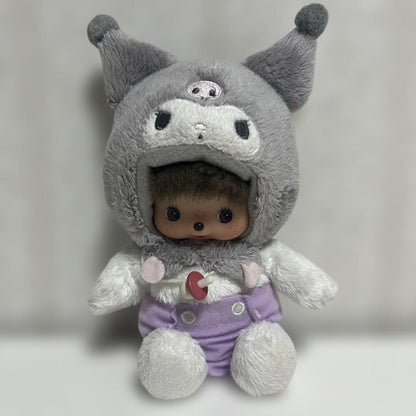 Sanrio Bebichhichi Kuromi doll Rare Collectors Item Monchhichi