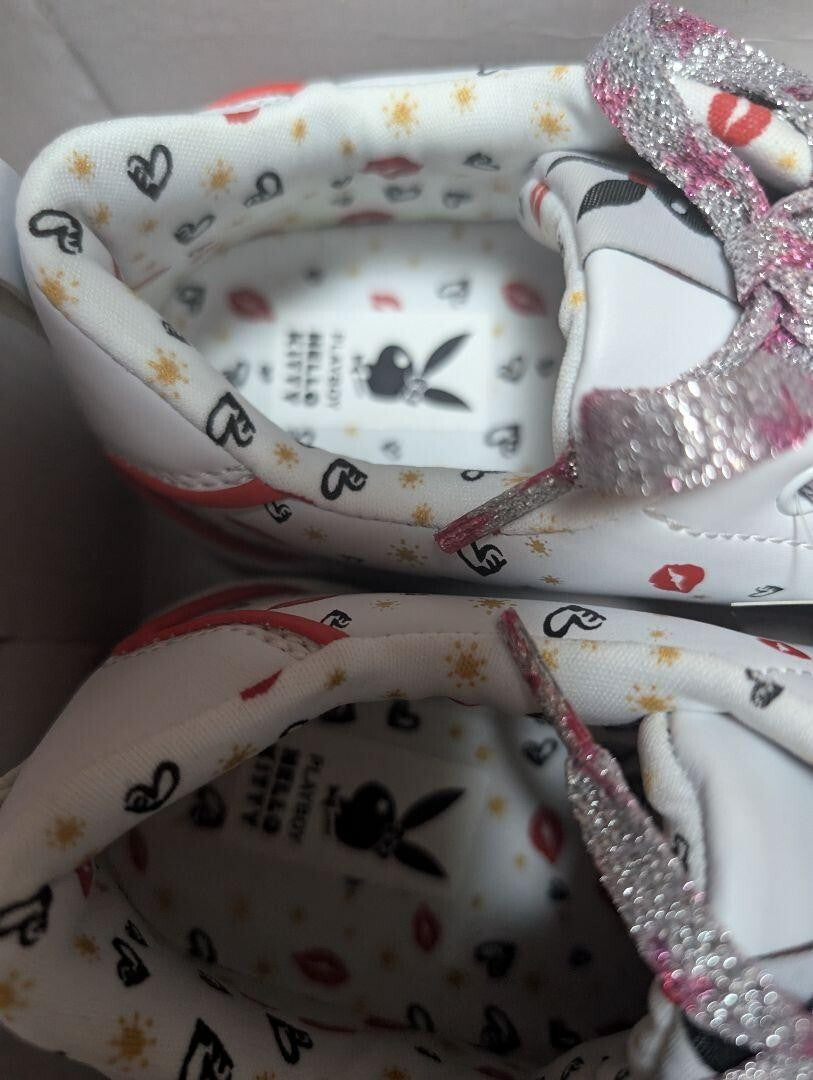 Hello Kitty Sneakers 24.5Cm / Playboy Collaboration Limited Model