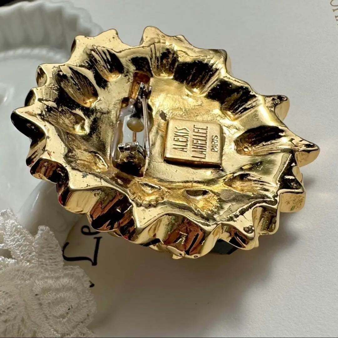 Rare Alexis Lahellec Paris Vintage Brooch Made in France Europe
