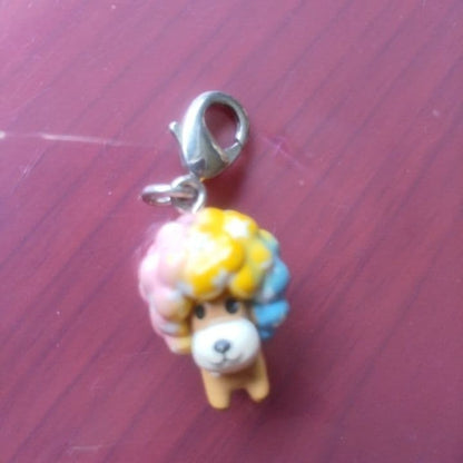 Afro Ken Strap Charm San-X Japan Heisei Retro Keychain Rare