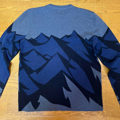 Aztech Mountain Knit Sweater Size L Width 54, length 67, shoulder width 48, USED