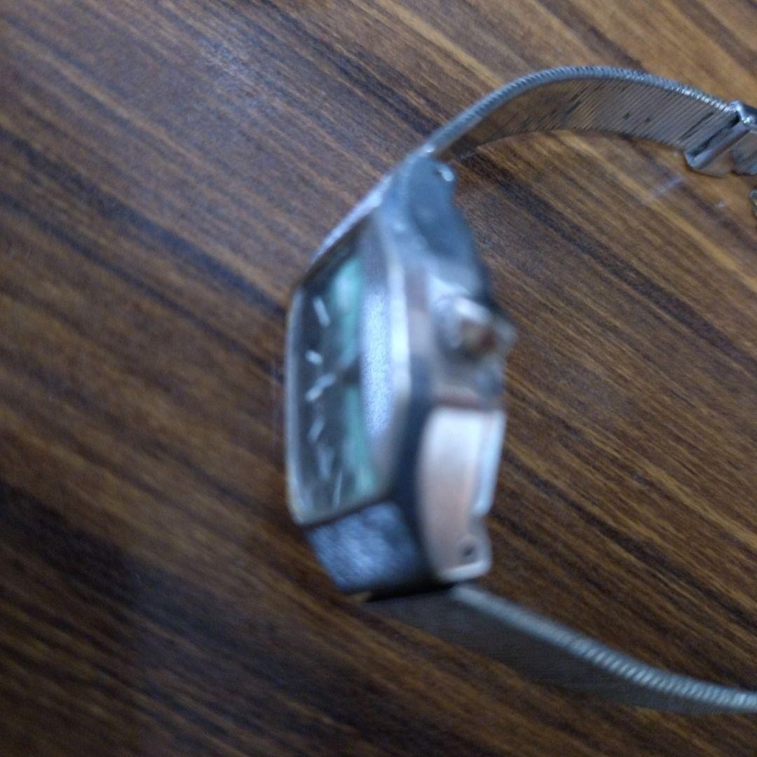 Showa Retro SEIKO Hand-Wound Watch Green 23 Jewels 1140-3190 Working