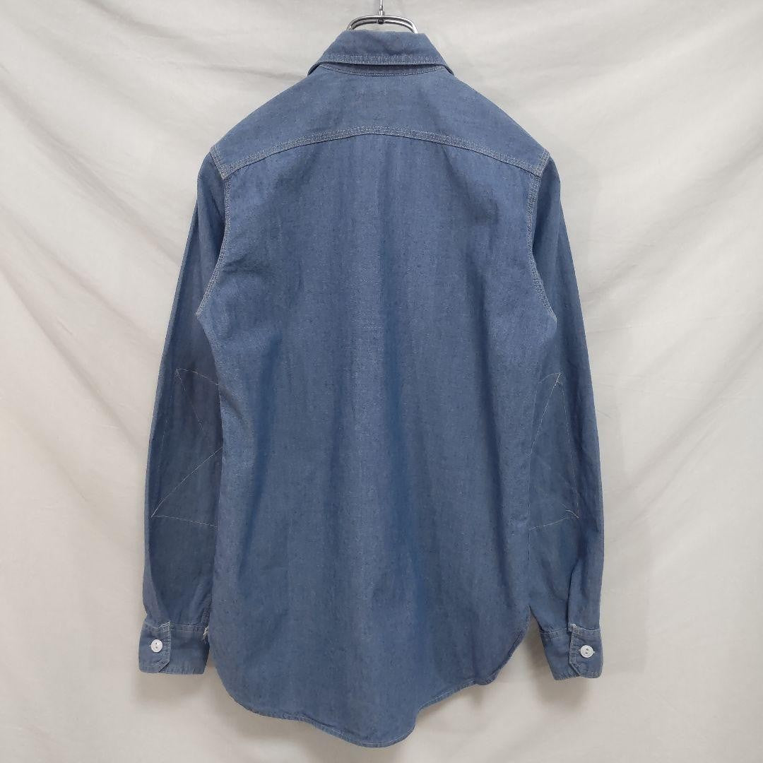 Engineered Garments Chambray Work Shirt 100% Cotton Vintage Made in USA