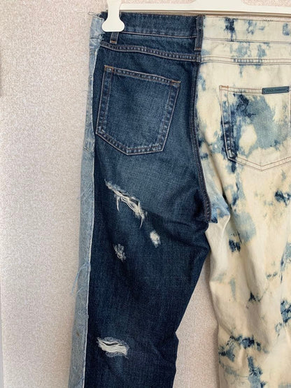 Dolce Gabbana Patchwork Denim
