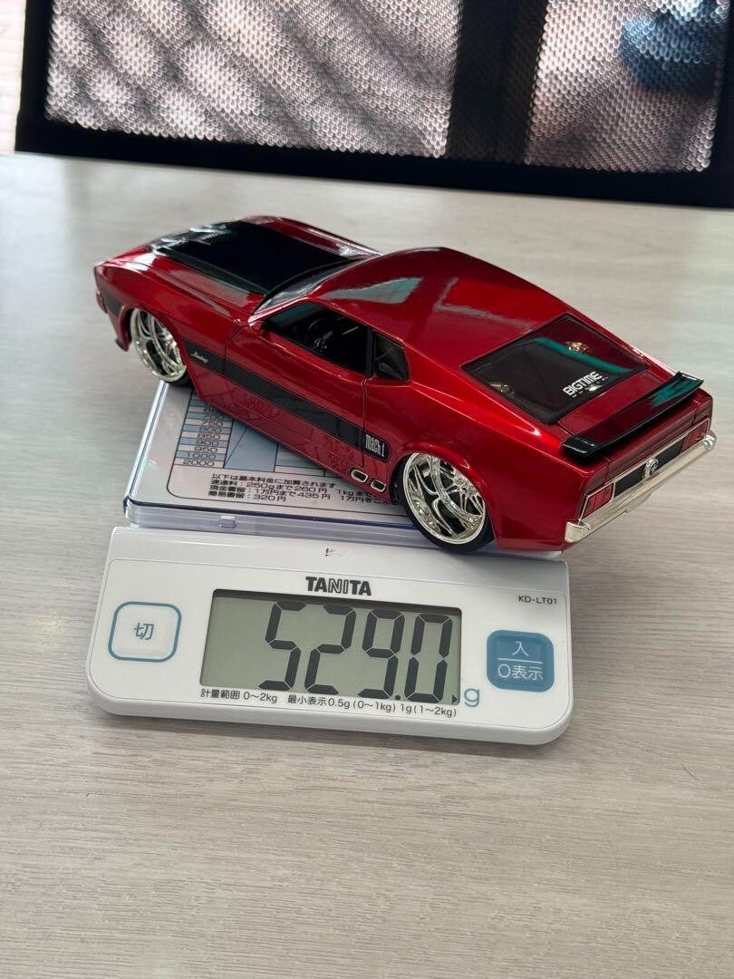 American Muscle Car Legend 1971 FORD MUSTANG MACH1 Diecast Model Car Scale