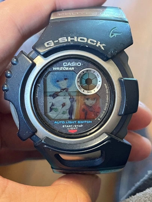 CASIO G-SHOCK Evangelion Design Watch Used From Japan Super Rare