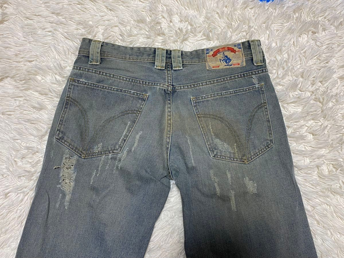 DOLCE&GABBANA Mens Vintage Distressed Denim Jeans Size 32 Italy Designer