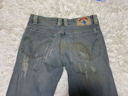 DOLCE&GABBANA Mens Vintage Distressed Denim Jeans Size 32 Italy Designer